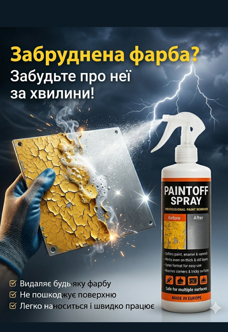 Клей для тріщин на склі